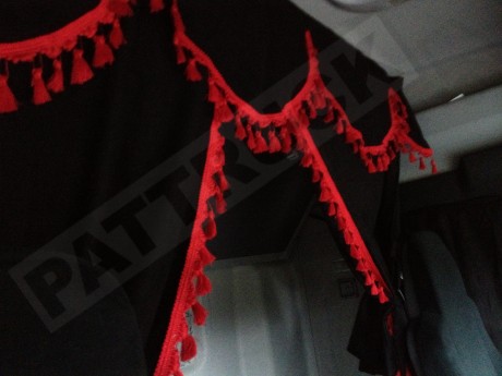 CURTAINS-DAF SUPER SPACE-CAB