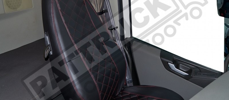 Eco leather seat cover for Volvo truck FH4 2013 - great quality